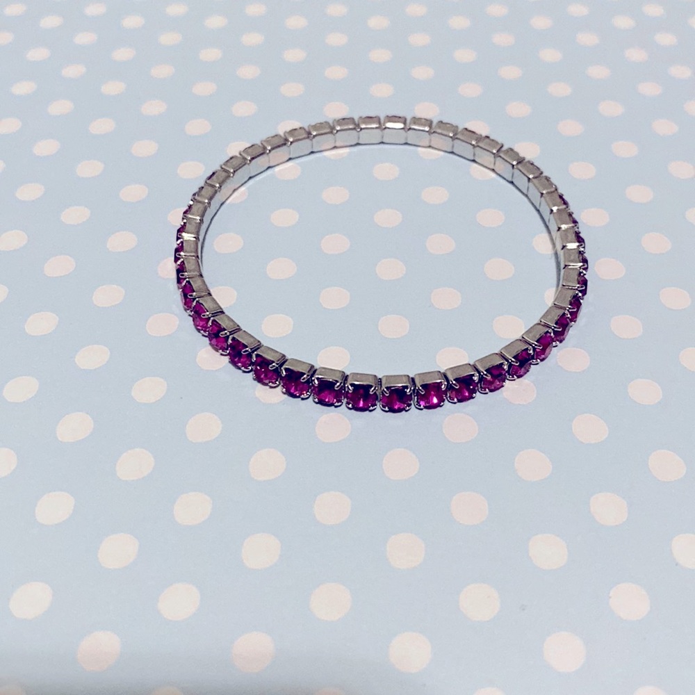 Swarovski Pink Crystal Bracelet